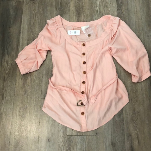 Anthropologie Tops - Anthropolgie off the shoulder top - NEW WITH TAGS